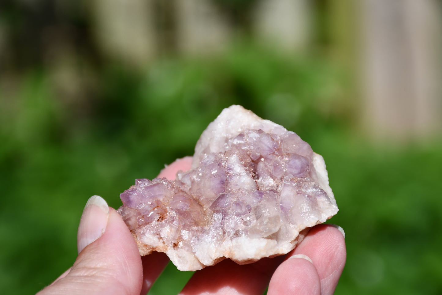 Pink amethyst