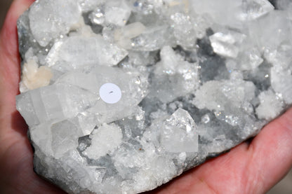 Apophyllite and zeolite cluster