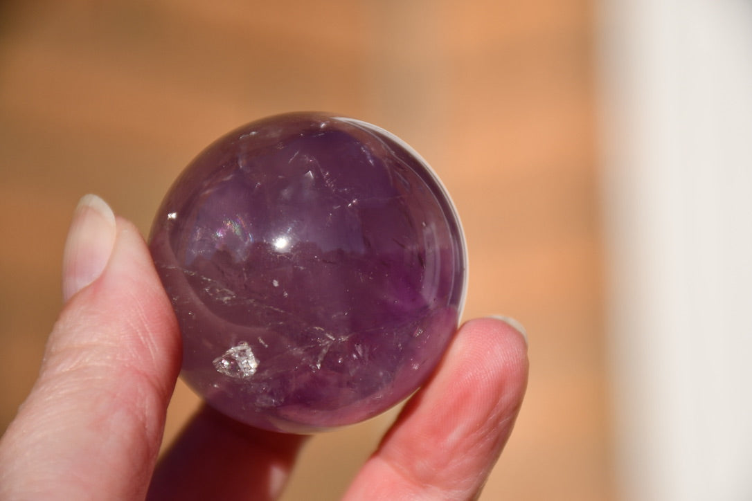 Amethyst sphere