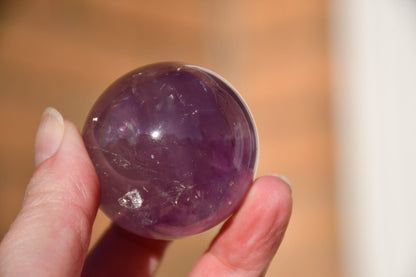 Amethyst sphere