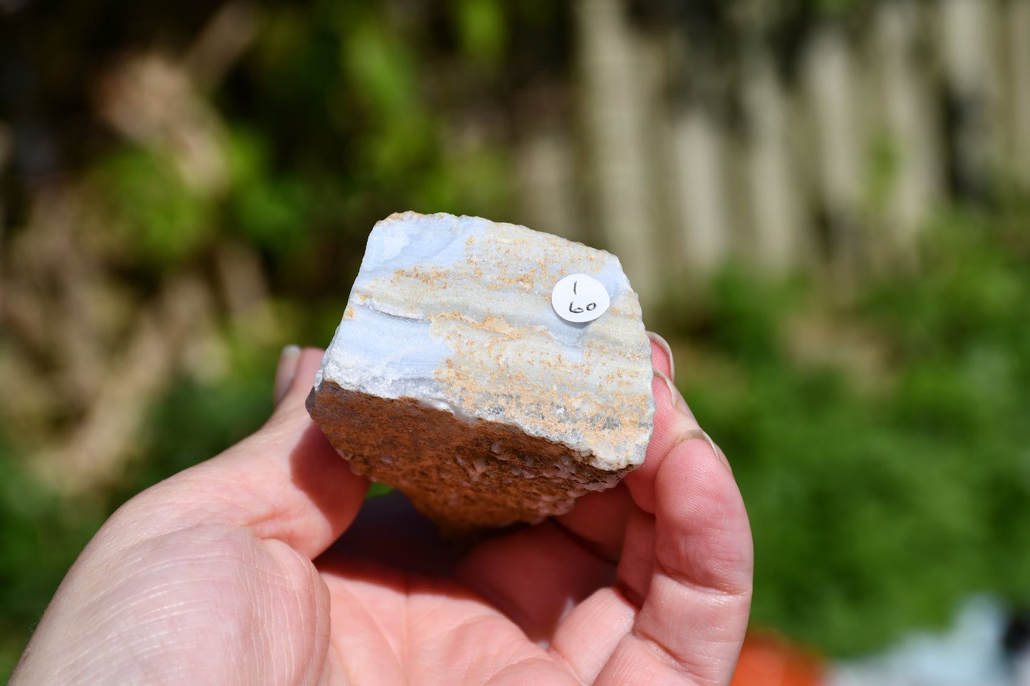 Blue lace agate trio