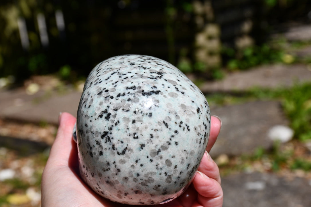 Kiwi jasper Mitchell Hedges inspired skull carve